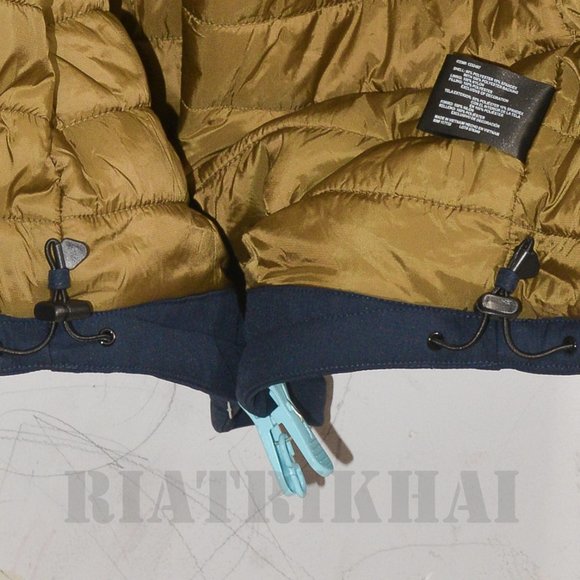 BLUE COAL NWT Gerry Men's Nimbus Tech Jacket Nocturne Detachable Hooded - Picture 8 of 15